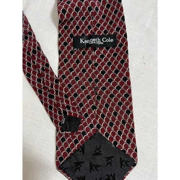 Lot of 4 Men Tie Kenneth Cole Tongue Tied Bert Pulitzer Pronto Uomo Silk Fabric - Picture 8 of 13